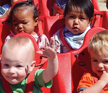 children from Child and Family Development Center